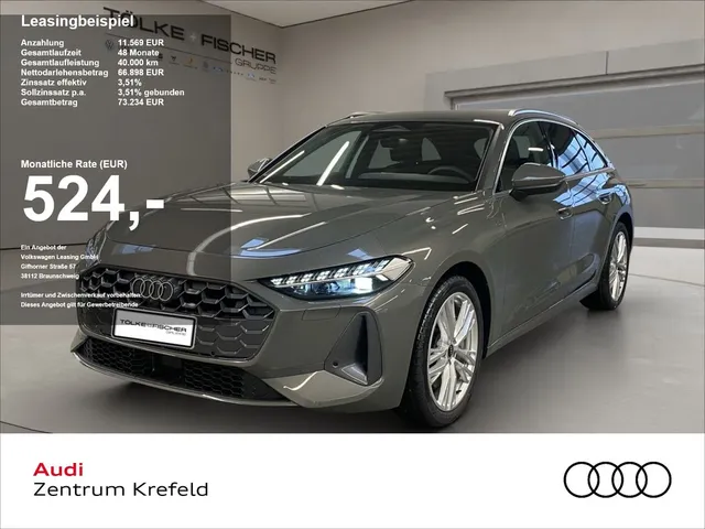 Audi A5 Avant Quattro e-hybrid 185kW ACC AUT Kam. Nav
