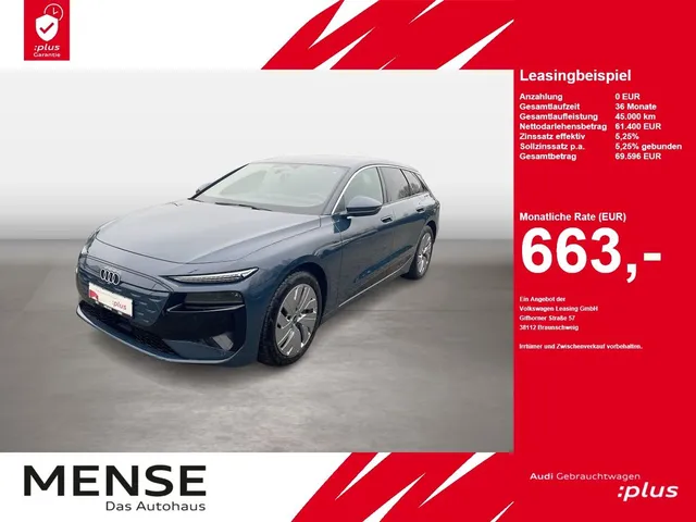 Audi A6 Avant e-tron quattro S line Tech plus AHK|Sta