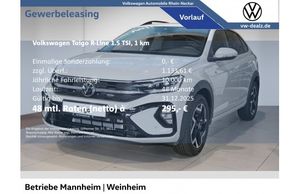 VW Taigo R-Line 1.5 TSI DSG NAVI AHK LED Allwetter - Leasing