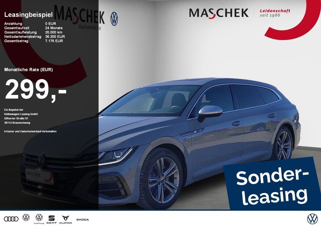 Volkswagen Arteon SB R *Sonderleasing nur noch bis 27.05!* Leasing