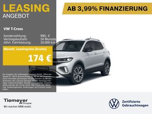 Volkswagen T-Cross 1.0 TSI DSG STYLE NAVI AHK SITZHZ LED