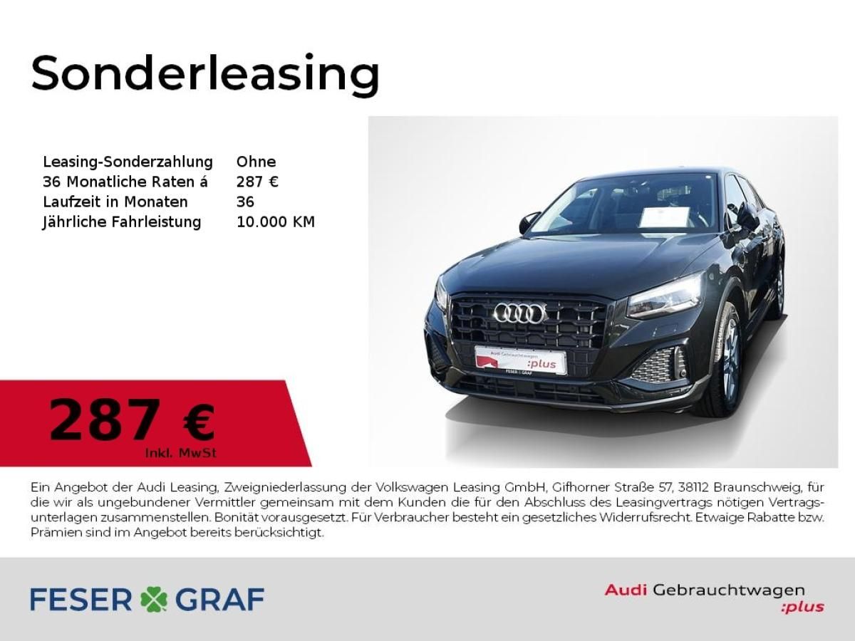 Audi Q2 35 TDI Matrix/Navi/AHK/R-Kamera/Sportsitze Leasing