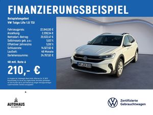 Volkswagen Taigo Life 1.0 TSI