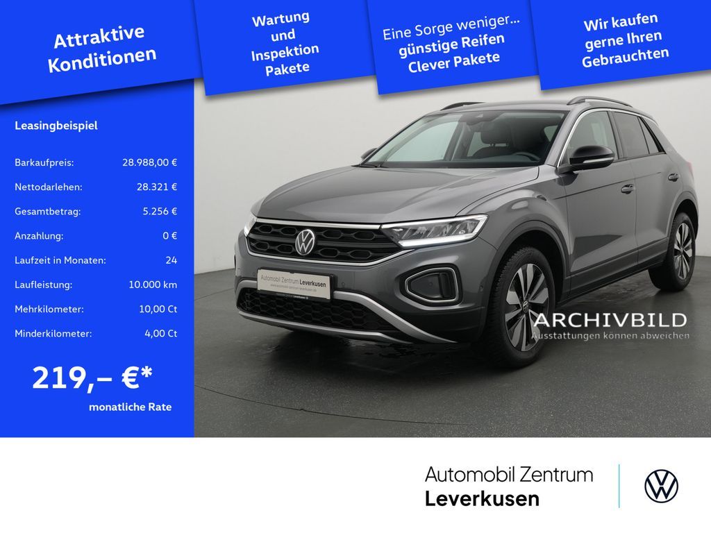 Volkswagen T-Roc Goal DSG LED PDC NAVI ACC CARPLAY AHK VIRT Leasing