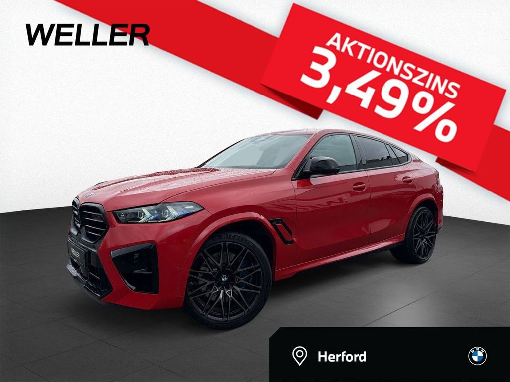 BMW X6 M Comp. AdLED DAPr 360° Pano AHK M MultiSi Leasing