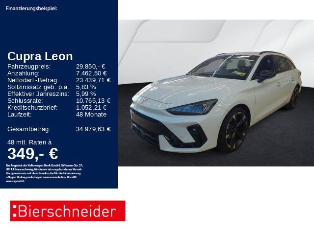 Cupra Leon SP 1.5 eTSI DSG EDGE KEYLESS CAM GANZJAHR Leasing
