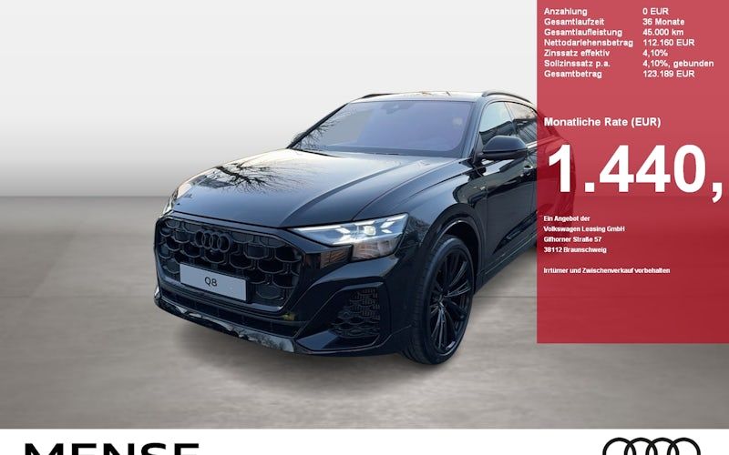 Audi Q8 TFSI E 360 KW Quatt Tip S Line Business 5dr Kauf