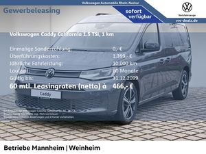 Volkswagen Caddy California Maxi 5-Sitzer 1.5 TSI EU6 DSG Leasing