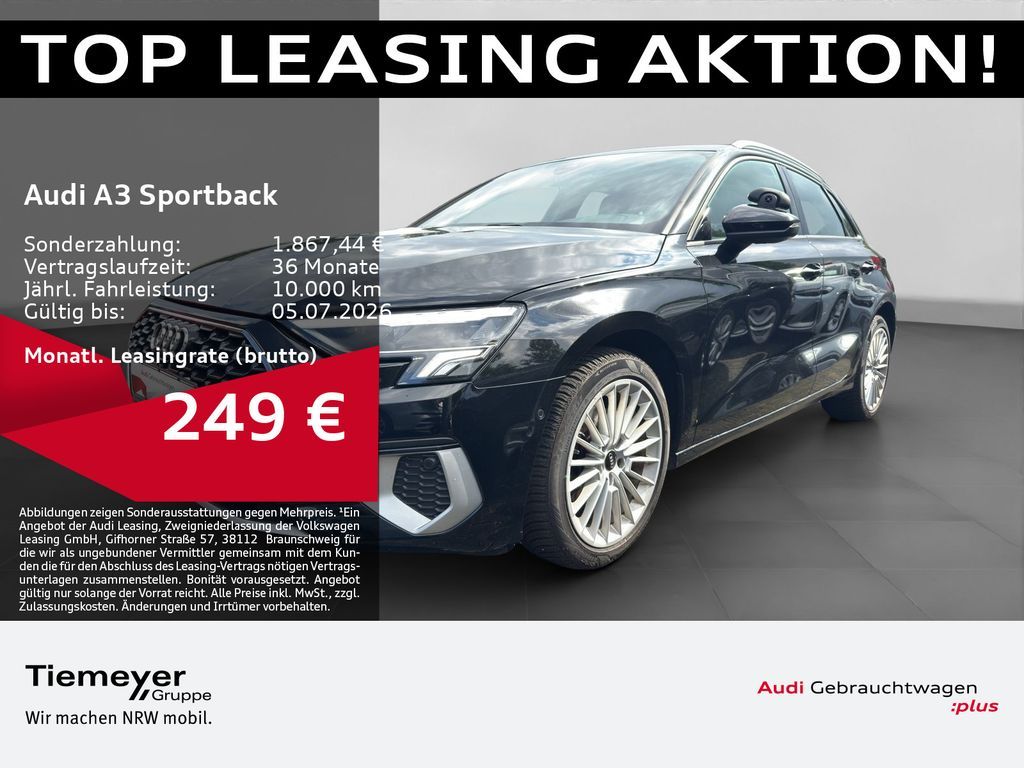 Audi A3 Sportback 30 TDI ADVANCED LED NAVI KAMERA Leasing