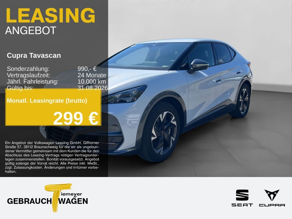 Cupra Tavascan ENDURANCE LM19 SIDE-ASSIST SUPERSPORT Leasing