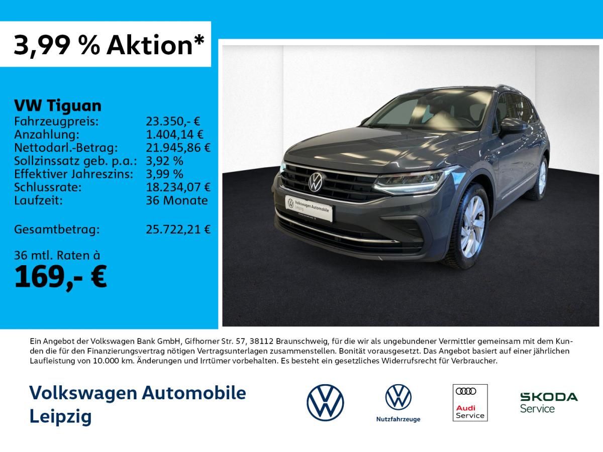 Volkswagen Tiguan 2.0 TDI Active*AHK*ACC*Rear View*SHZ*Navi Leasing