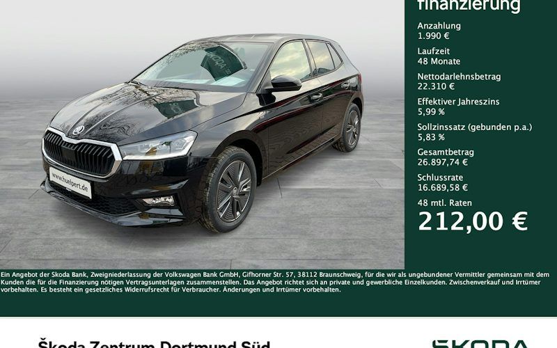 Skoda Fabia 1.5l TSI 110kW DSG Tour 5dr Auto kaufen