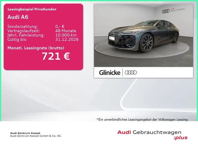 Audi A6 SB e-tron perf. S line Matrix Pano B&O