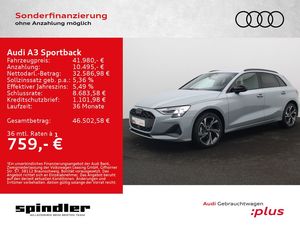 Audi A3 Sportback advanced TFSI S-tronic / Navi+, LED