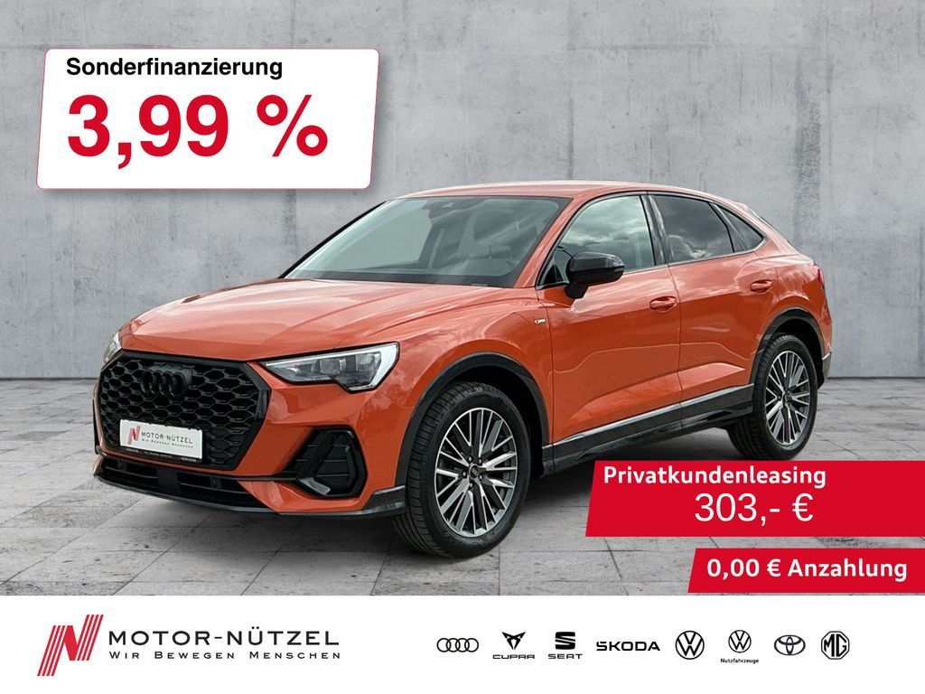 Audi Q3 Sportback 35 TFSI S-TR S-LINE 5JG+LED+NAV+AHK Leasing