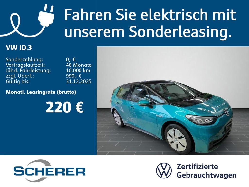 Volkswagen ID.3 110 kW 45 kWh *Pure Perform. City* Navi ACC Leasing