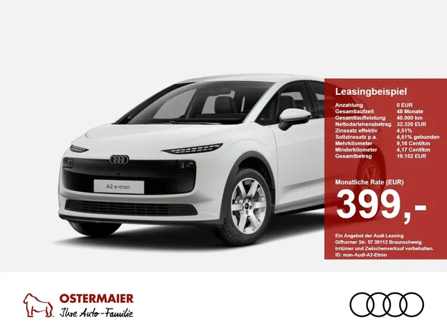 Audi A2 e-tron 125 kW