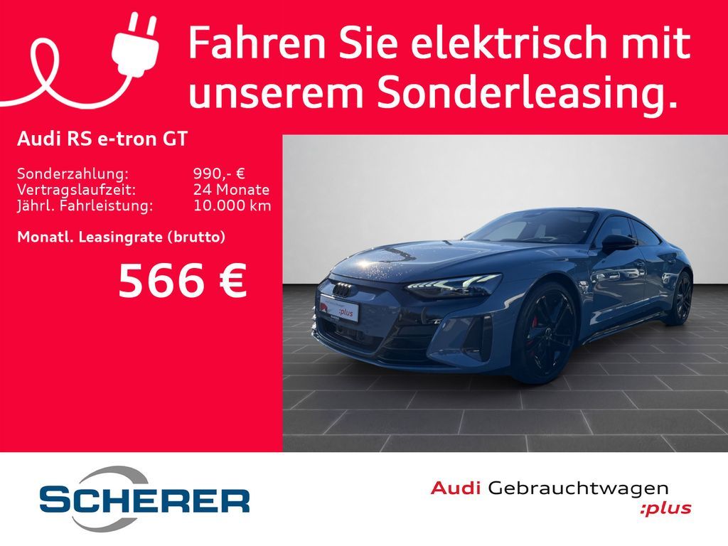 Audi RS e-tron GT SOH:91% KERAMIK-BREMSE CARBON-OPTIK Leasing