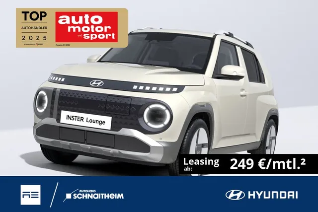 Hyundai INSTER EV Lounge 49 kWh 85kW 115 PS