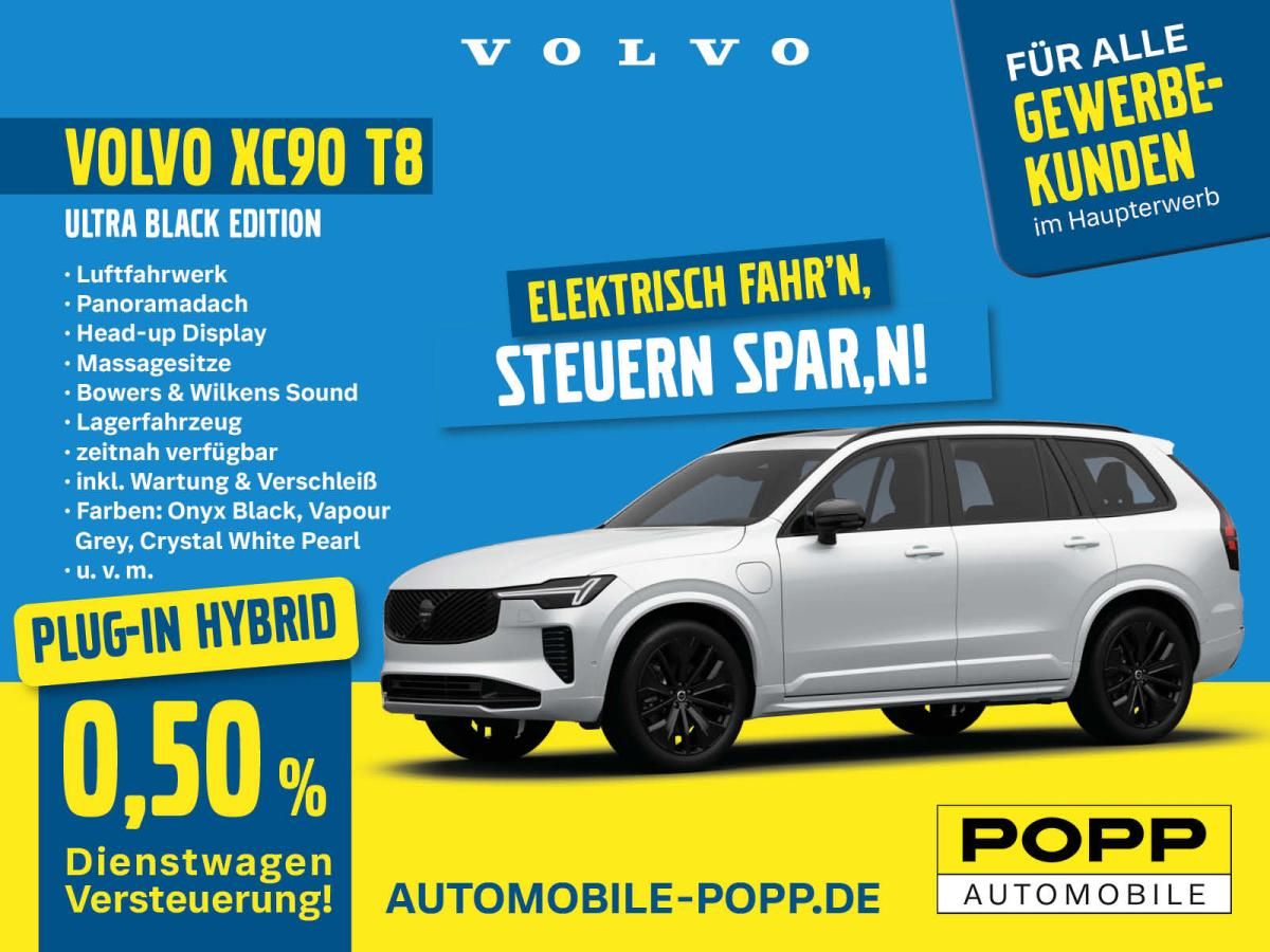 Volvo XC90 Ultra Black Edition / 0,5% Versteuerung Leasing