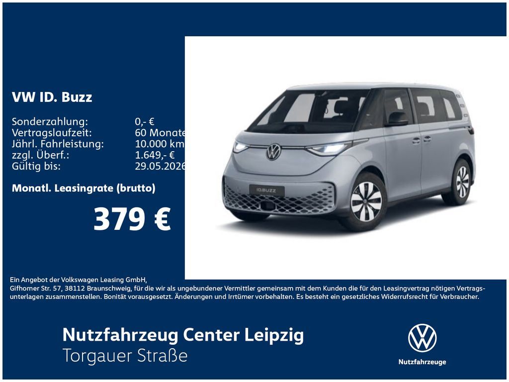 Volkswagen ID.Buzz Pro 210 kW Leasing