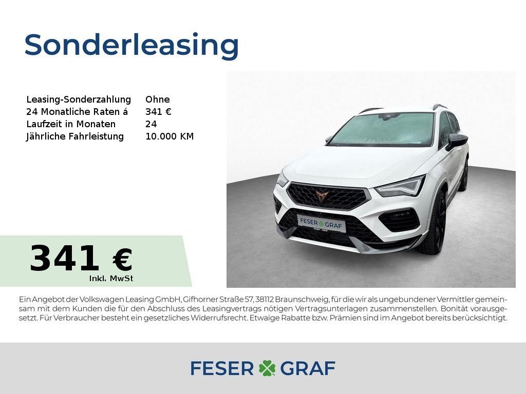 Cupra Ateca VZ 4Drive Business|AHK|20Zoll|eSitzv Leasing