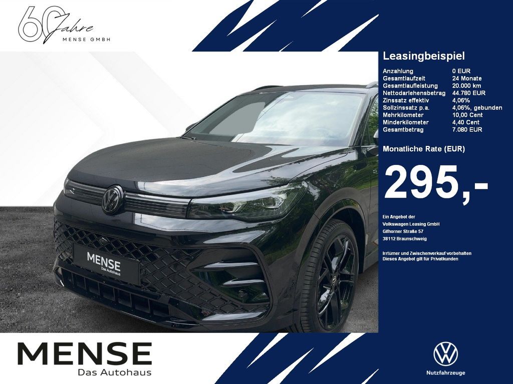 Volkswagen Tiguan TDI R-Line AHK NavI BlackStyle HUD 360 AC Leasing