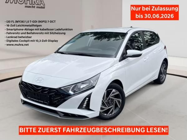 Hyundai i20 1.0 7-DCT TREND MY26 LED NAVI ❗BITTE ZUERST LESEN❗ Leasing