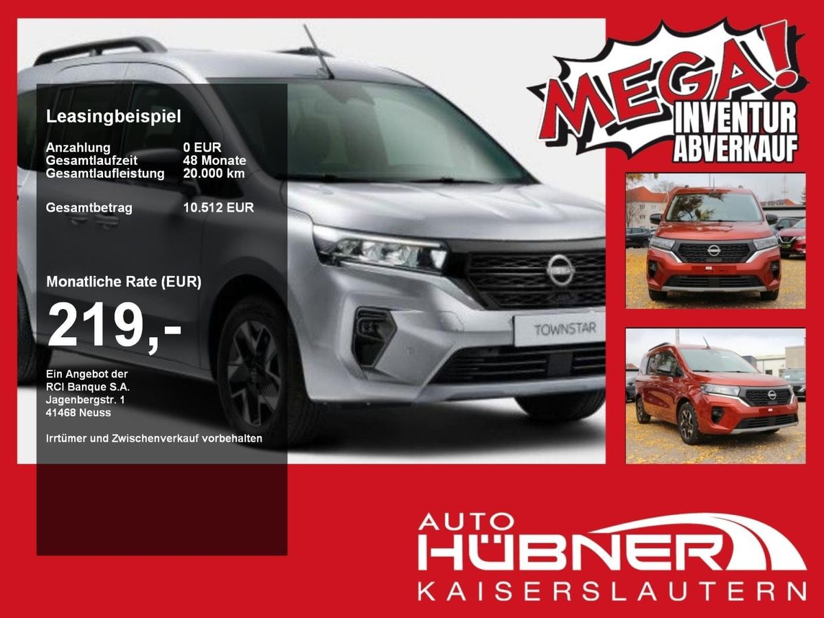 Nissan Townstar Kombi Tekna Navi|Kamera|Sitzheizung|LED Leasing
