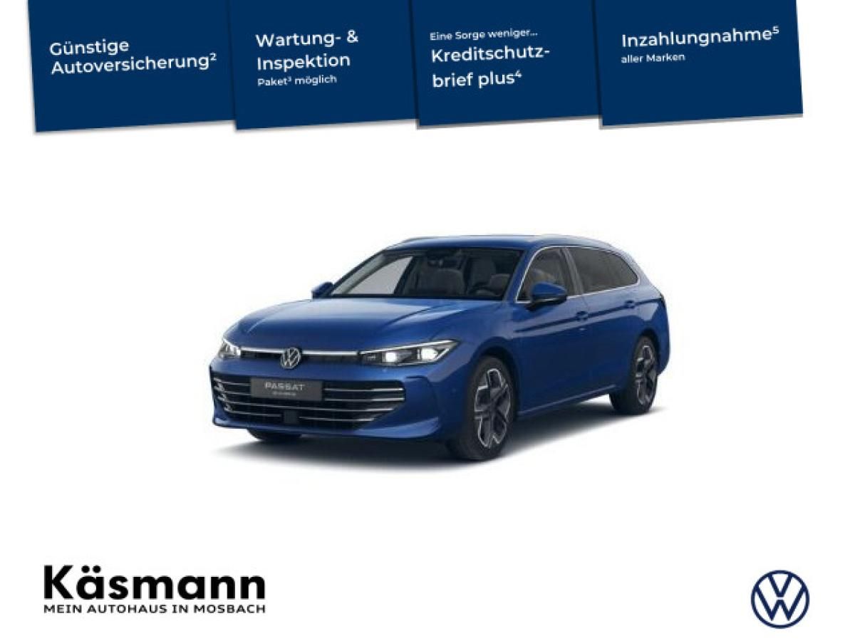 Volkswagen Passat Variant Elegance 1.5 eHybrid 272PS AHK HUD KAM INKL WINTERRÄDER + GARANTIE Leasing