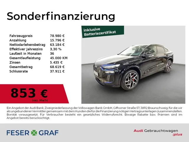 Audi Q6 Sportback S line