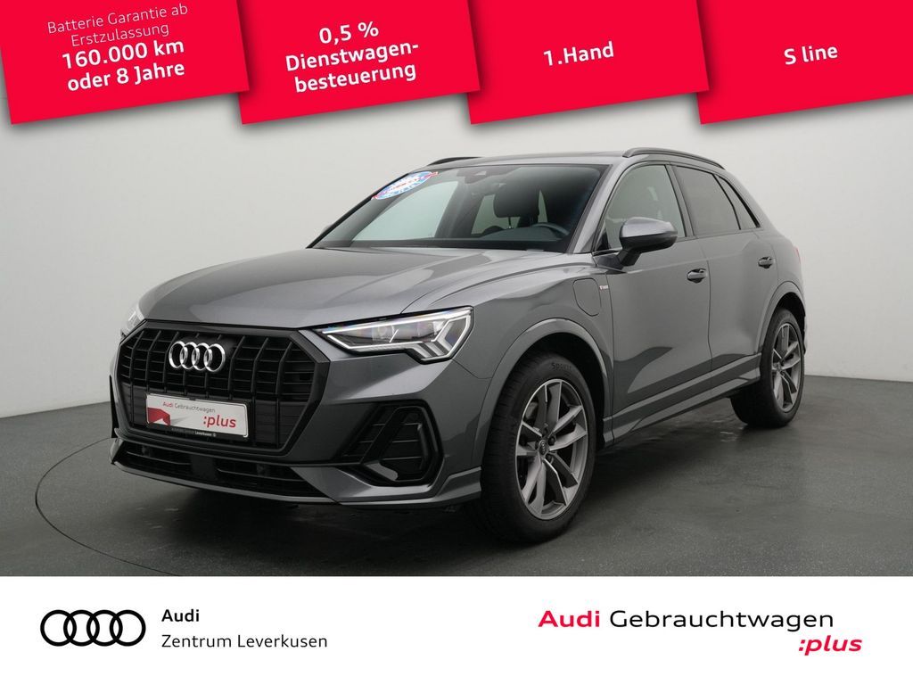 Audi Q3 45 e S line S-TRON PANO AHK NAVI LEDER ACC Leasing