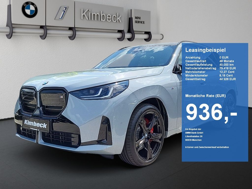 BMW X3 M50 xDrive M SPORT Sitzbelüft Pano ACC 360° Leasing