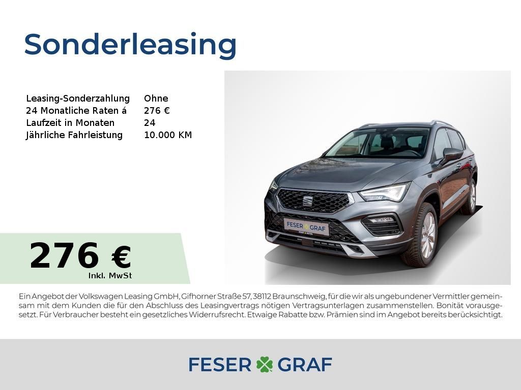 Seat Ateca 2.0 TDI DSG Road Edition LED/Navi/AHK/360° Leasing