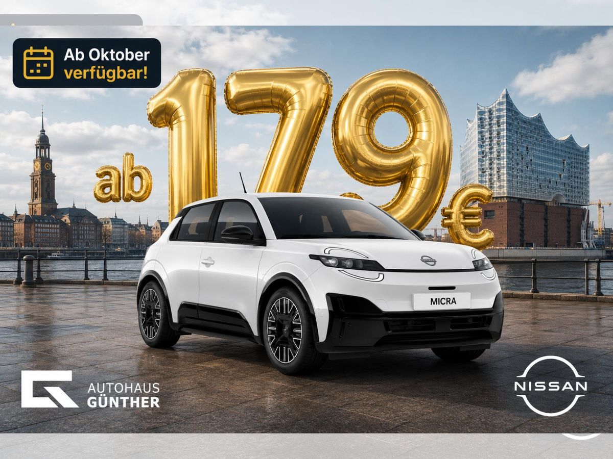 Nissan Micra 40kWh ADVANCE | Winter-Paket | Verfügbar Okotober Leasing