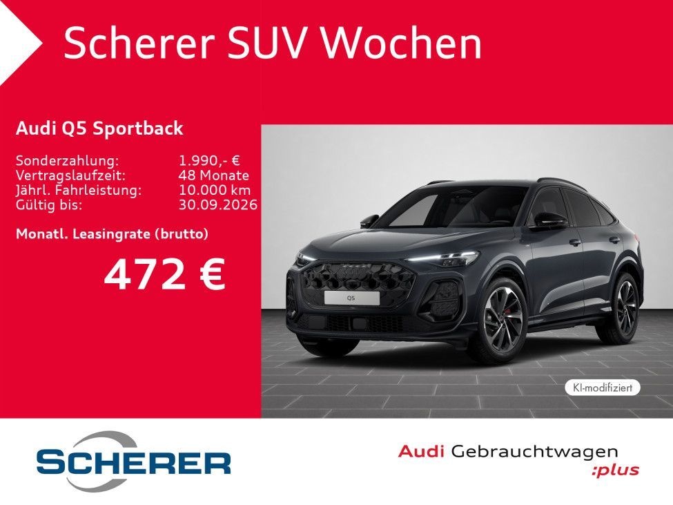 Audi Q5 Sportback TFSI S tronic Tech Pro S-Line Leasing