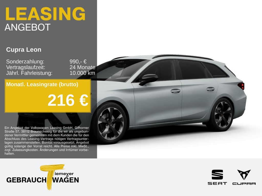 Cupra Leon Sportstourer 2.0 TDI DSG AHK NAVI KAMERA Leasing