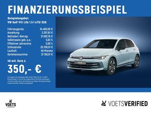 Volkswagen Golf VIII Life 1.5 l eTSI DSG LED+RearView+ACC