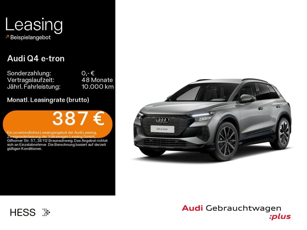 Audi Q4 e-tron 45 advanced*NAVI-PLUS*LED*AHK*OPTIK-PA Leasing