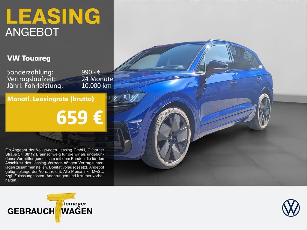 Volkswagen Touareg R eHYBRID 4M R UPE120 LM21 LUFT LEDER AH Leasing
