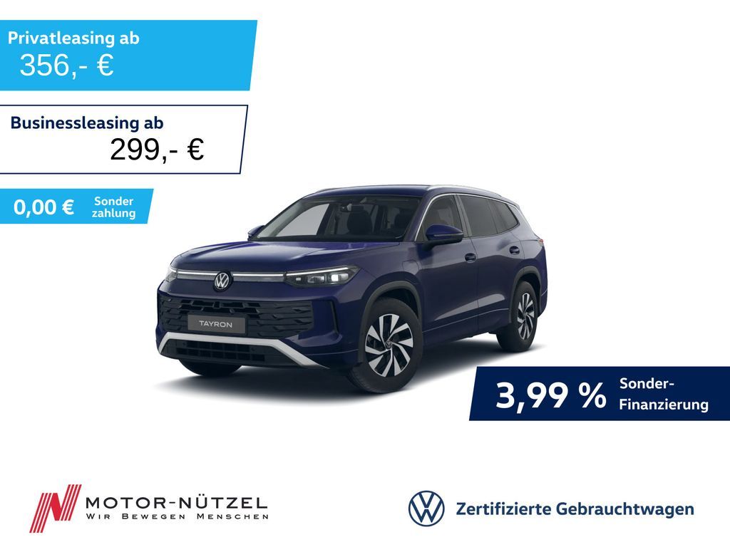 Volkswagen Tayron 1.5 eHYBRID LIFE 5JG+LED+APP+AHK+ACC+SHZ Leasing