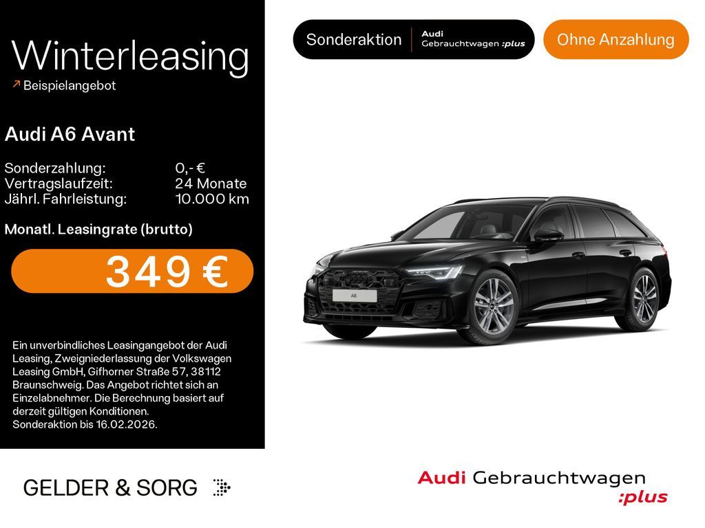 Audi A6 Avant 45 TFSI S line Matrix*Virtual*HuD*360° Leasing