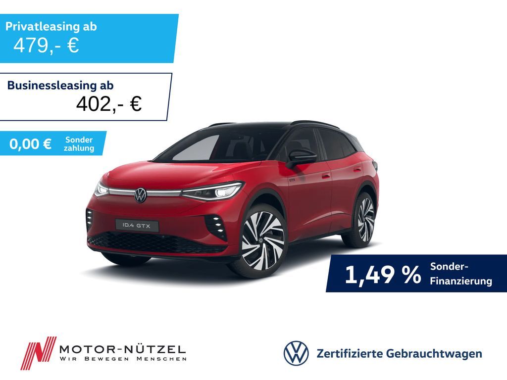 Volkswagen ID.4 GTX 250kw (82kwh) 5JG+MATRIX+AHK+PANO+HuD Leasing
