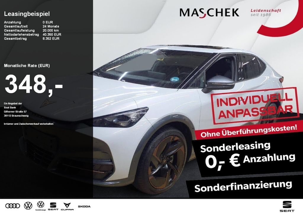 Cupra Tavascan Endurance Pano Matrix HUD 360°View Merm Leasing