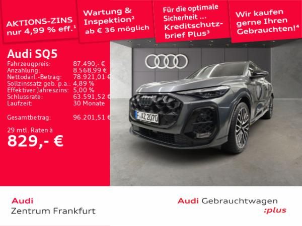 Audi SQ5 TFSI S tronic MatrixLED Luft Massage Leasing