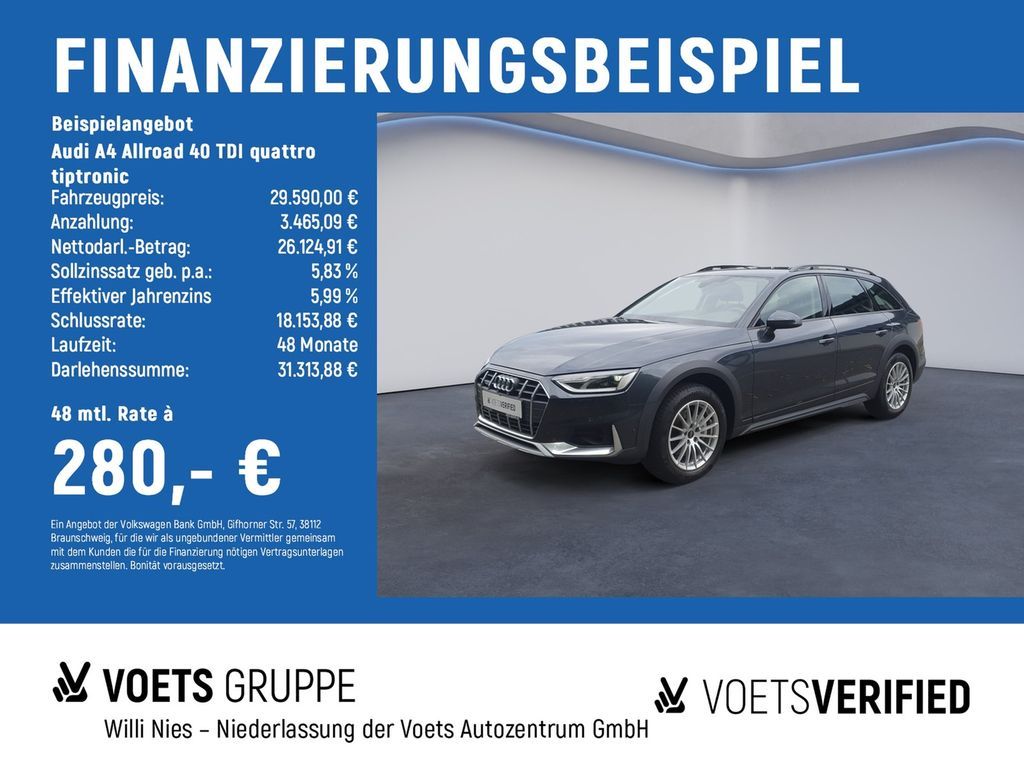 Audi A4 Allroad 40 TDI quattro tiptronic LED+STANDHZ Leasing