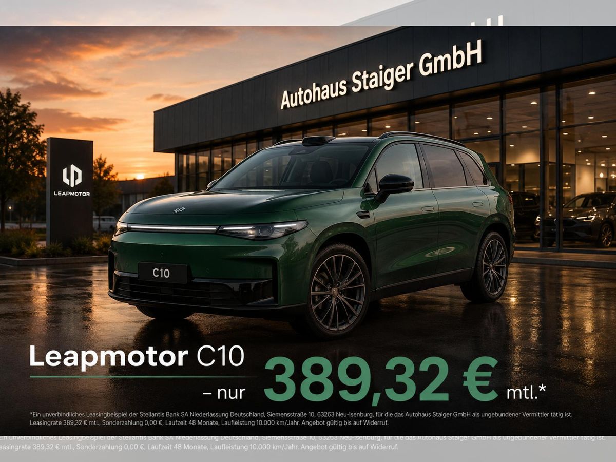 Leapmotor C10 Design Pro Max⚡️299 PS⚡️82 kWh⚡️SOFORT VERFÜGBAR⚡️ Leasing