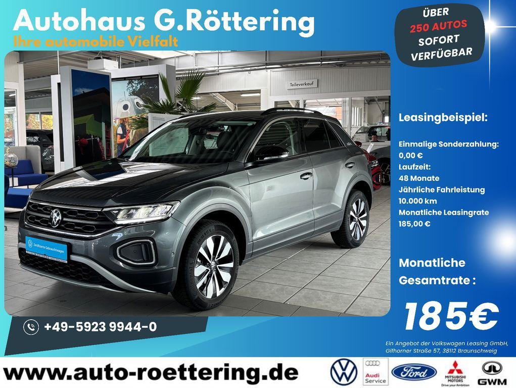 Volkswagen T-Roc Goal 1.0 TSI LED+NAV+ACC+APP Leasing