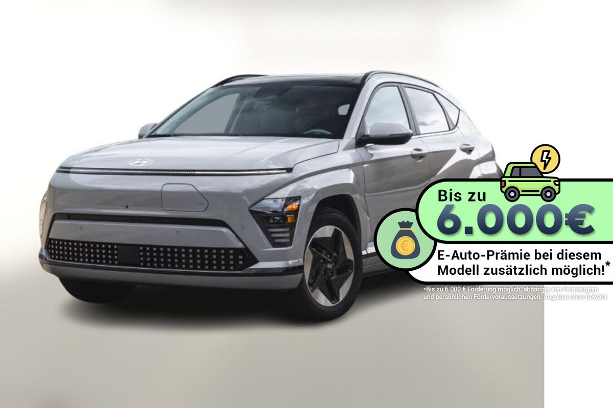 Hyundai Kona EV 65 kWh FÖRDERF Wärmepumpe Kam Keyl PrivG Leasing privat Leasing