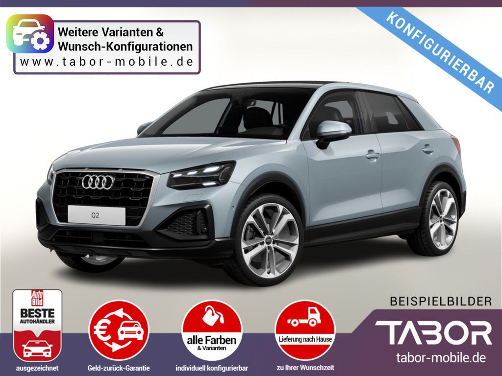 Audi Q2 35 TFSI 150 S tronic LED PDC VirCo UVP-20%* Leasing